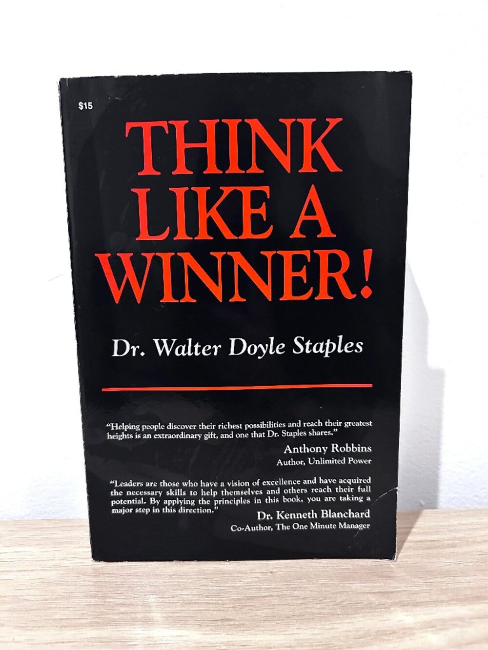 Think Like a Winner! - Paperback By Staples, Dr. Walter Doyle